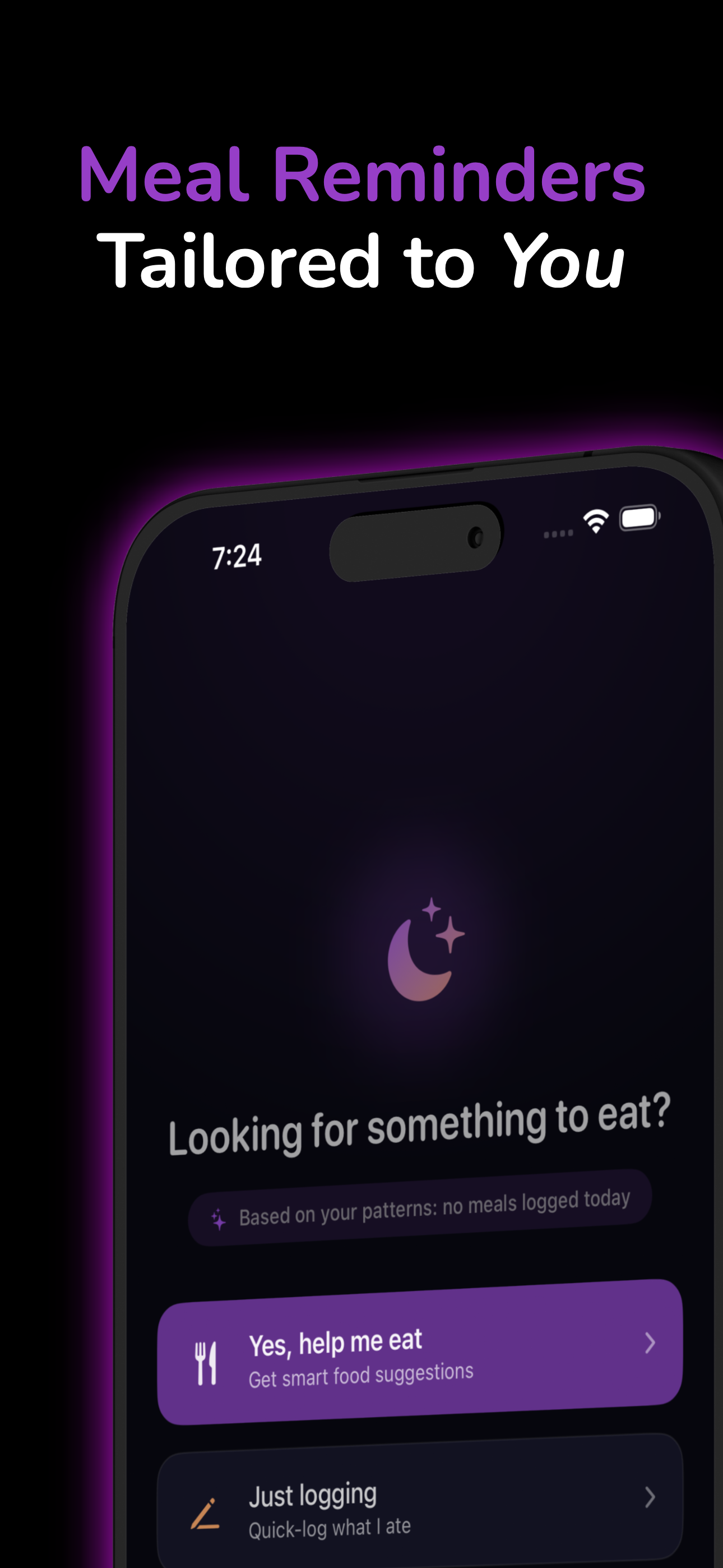 Meal Reminders Feature